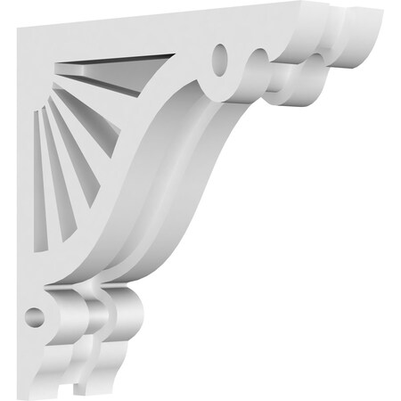 Ekena Millwork Marshall Architectural Grade PVC Corbel, 1 7/8"W X 6"D X 6"H CORP01X06X06MA